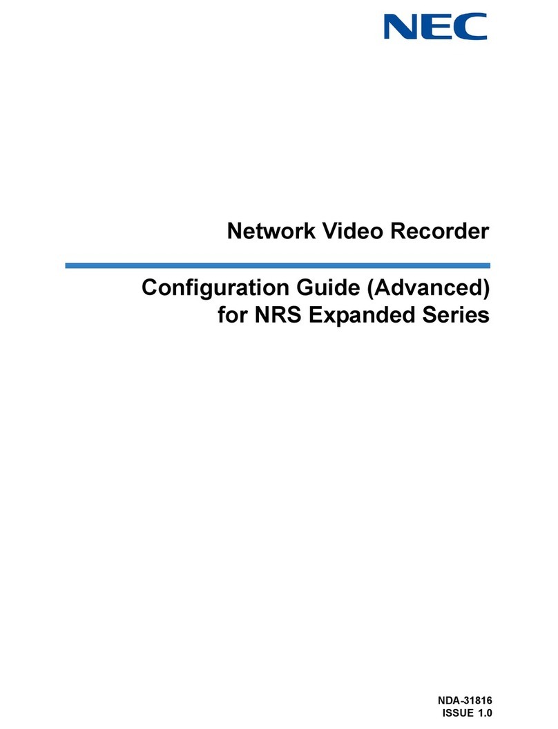 NEC NRS Expanded Series User manual