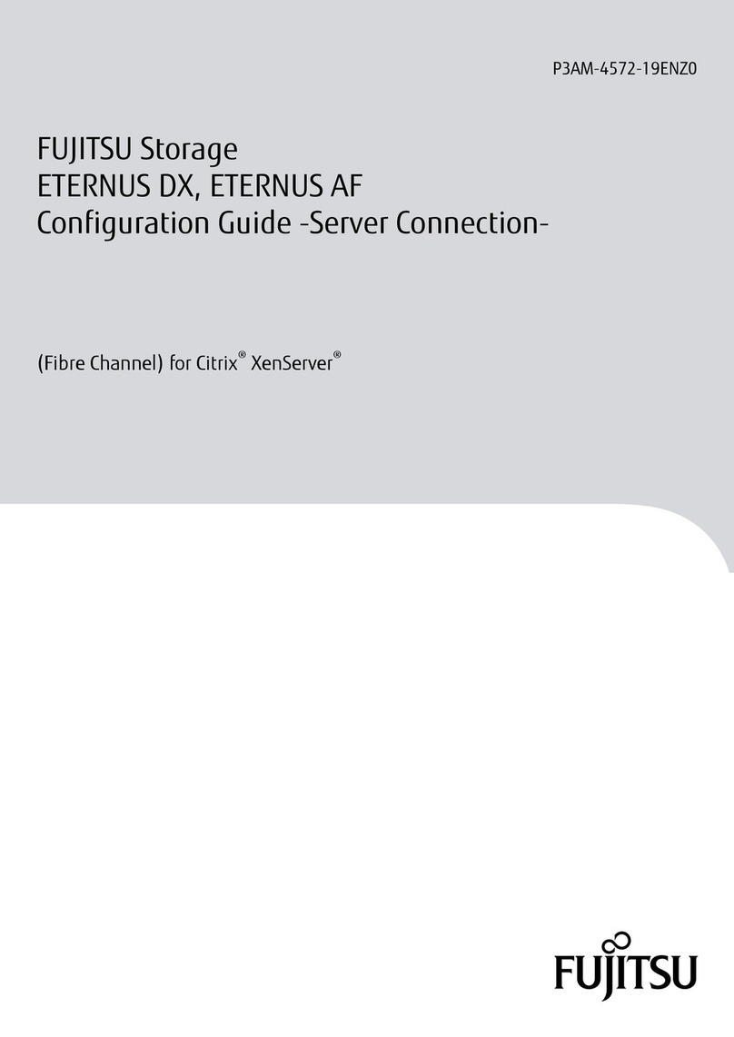 Fujitsu eternus af User manual