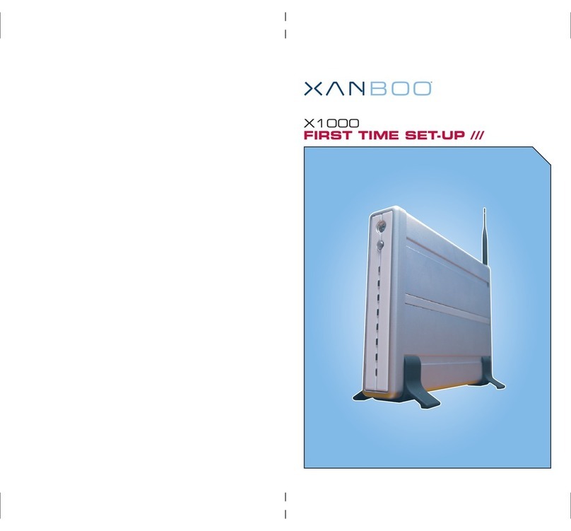 Xanboo X1000 First-time setup