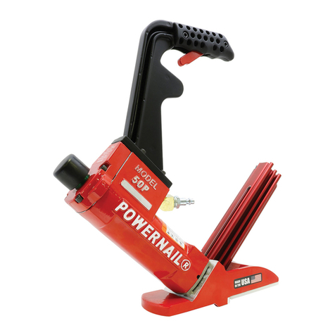 Powernail 50P FLEX Operation and maintenance manual
