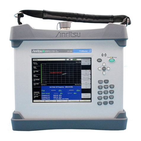 Anritsu PIM Master MW82119A Maintenance manual
