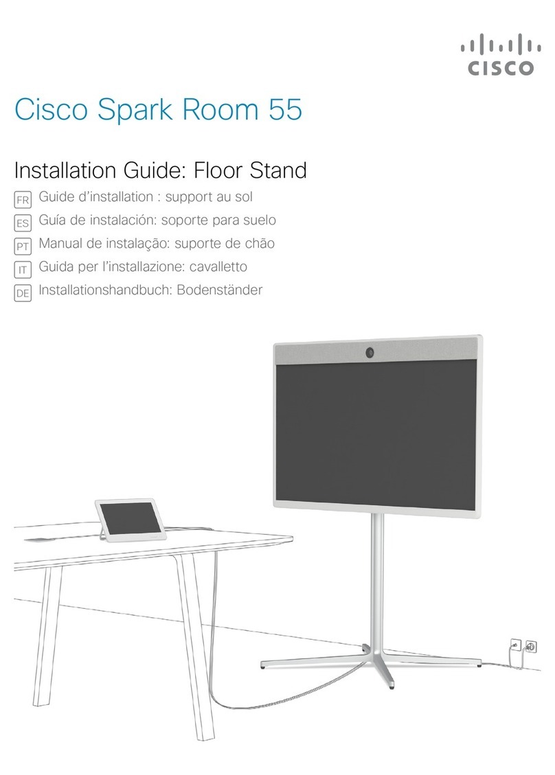 Cisco Spark Room 55 installation guide