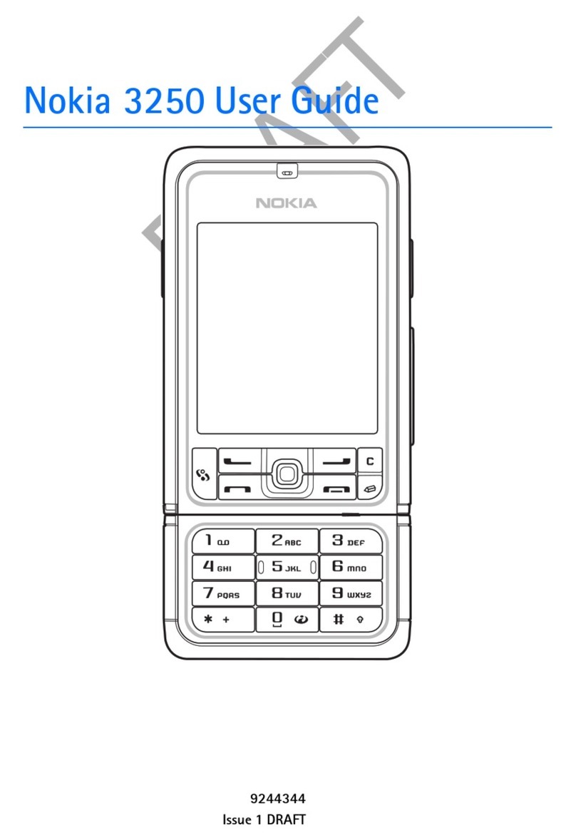 Nokia 3250 - XpressMusic Cell Phone 10 MB User manual