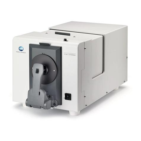Konica Minolta CM-3700A User manual