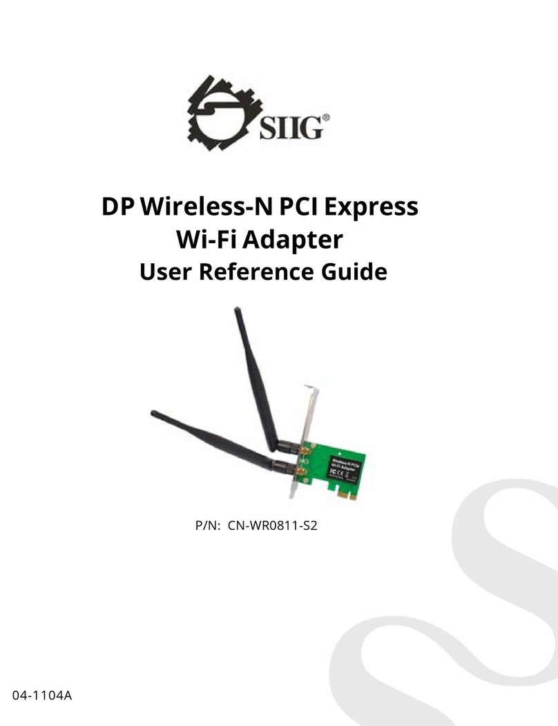 SIIG CN-WR0811-S2 User reference guide