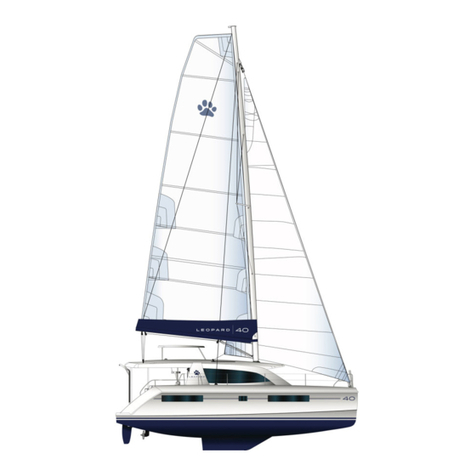Leopard Catamarans 40 owner's manual