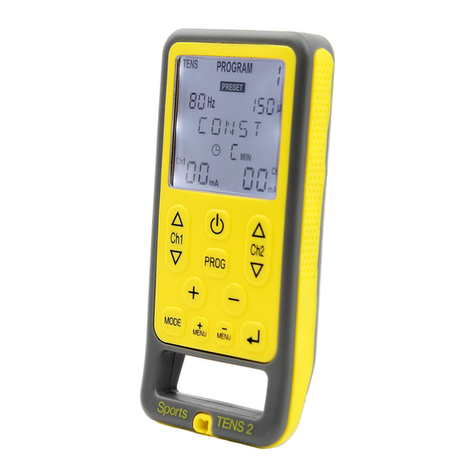 TensCare Sports TENS 2 User manual