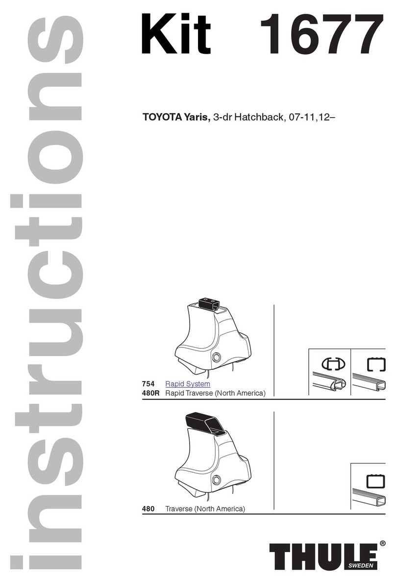 Thule 1677 User manual