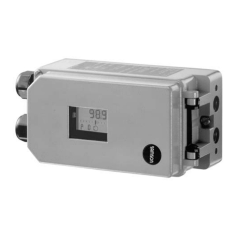 Samson 3730 Series Mounting and operating instructions
