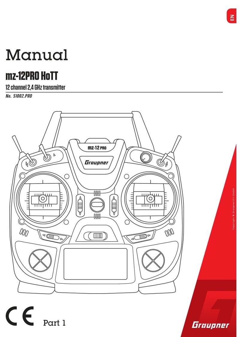 GRAUPNER mz-12PRO HoTT User manual
