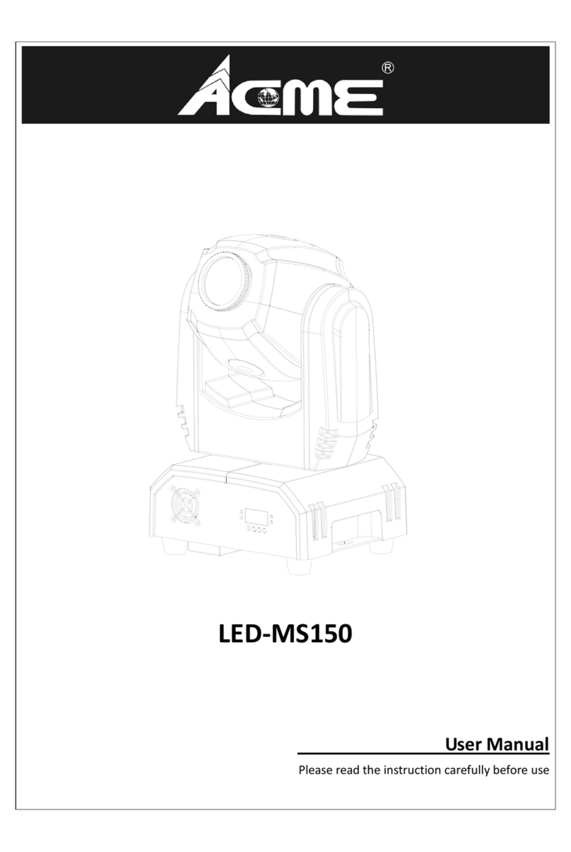 ACME LED-MS150 user manual