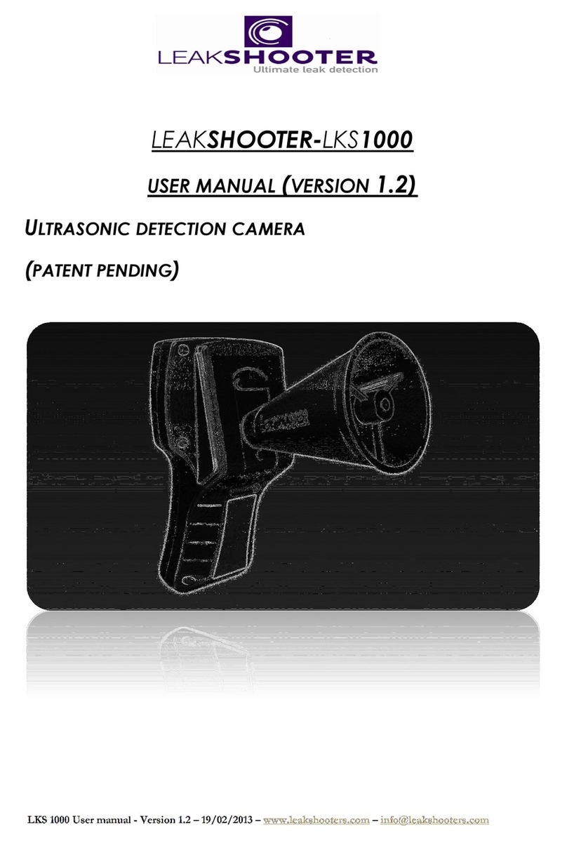 LEAKSHOOTER LKS1000 user manual