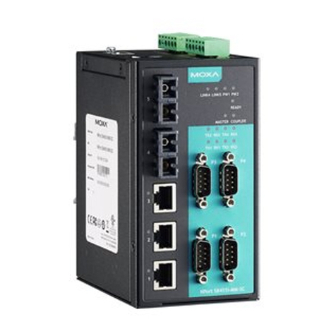 Moxa Technologies NPort S8455I User manual