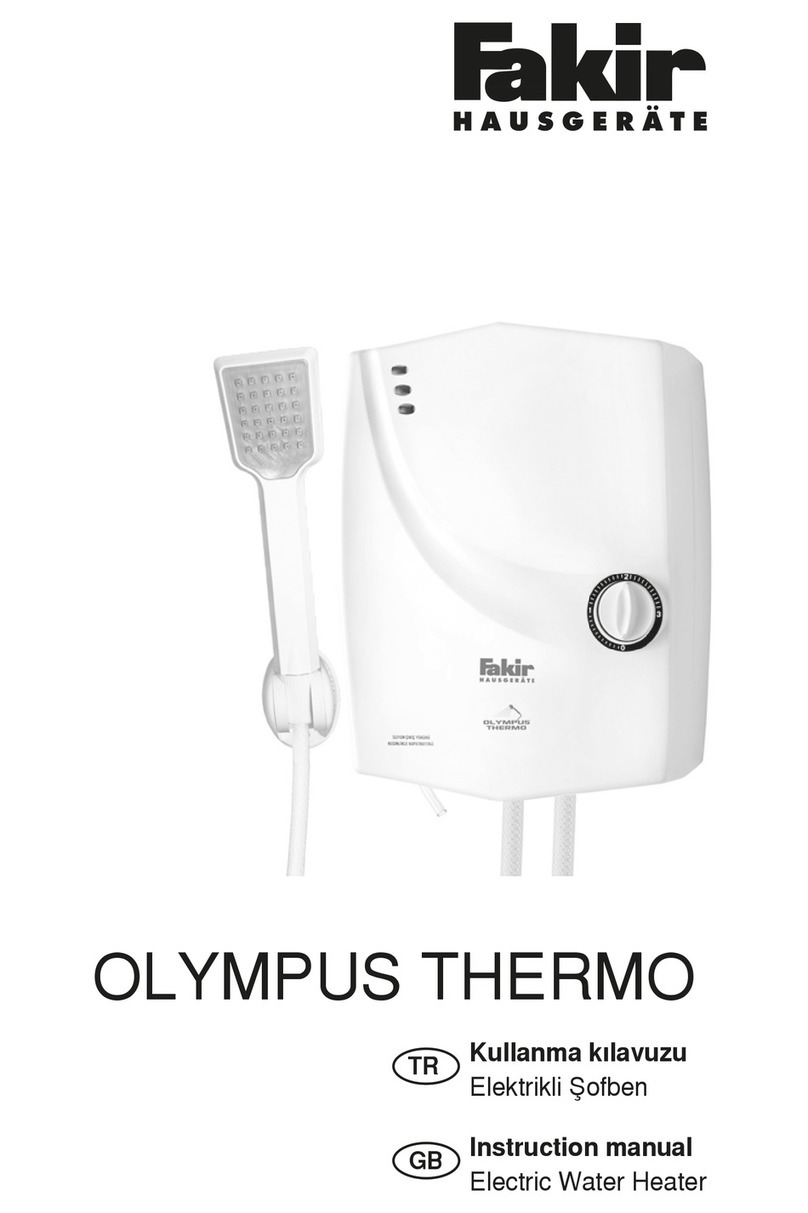 Fakir OLYMPUS THERMO instruction manual
