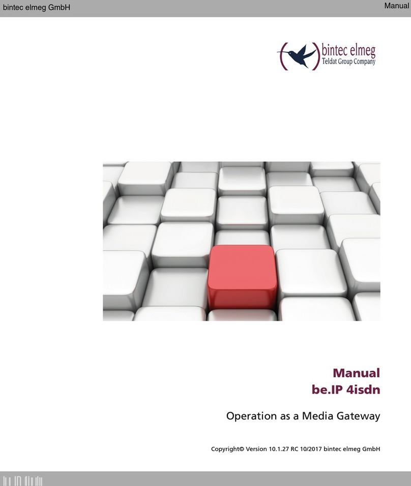 bintec elmeg be.IP 4isdn User manual