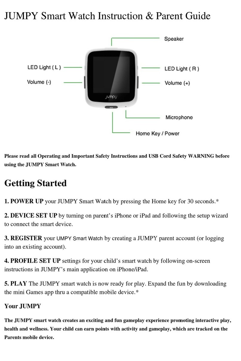 JUMPY JR-01-W Instruction & parent guide