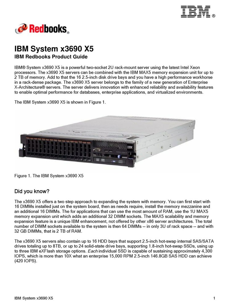 IBM System x3690 X5 User manual