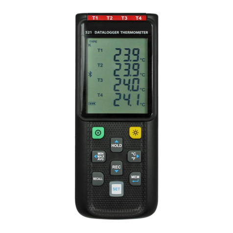 Thermosense HH-521BT instruction manual