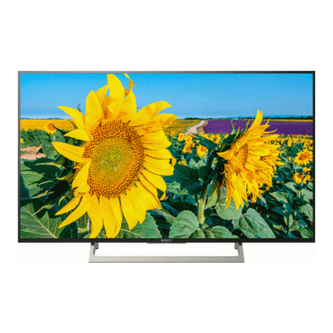 Sony BRAVIA KD-55XF8096 User manual Sony BRAVIA KD-55XF8096 User manual