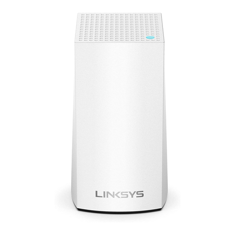 Linksys Velop WHW03 User manual