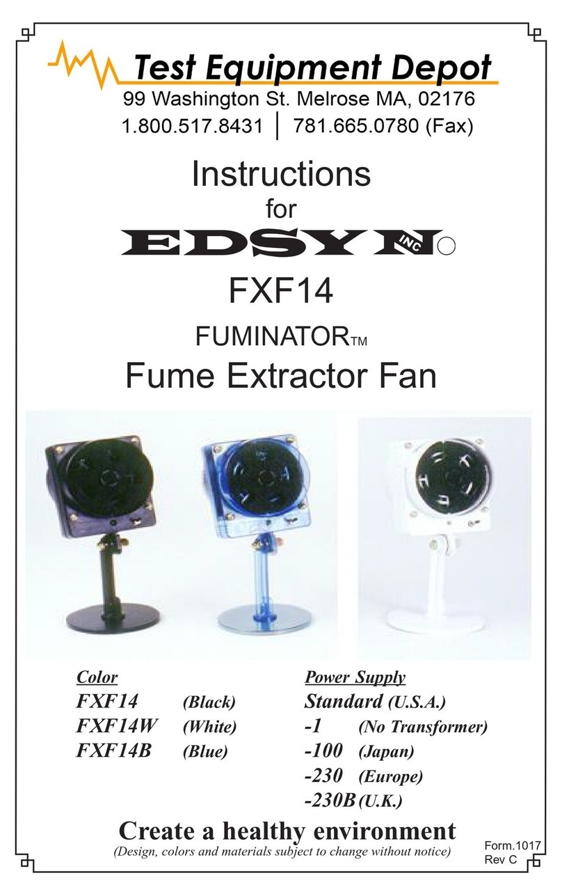 Test Equipment Depot Edsyn FXF 14 instructions