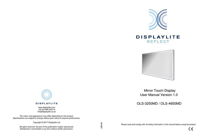 DISPLAYLITE OLS-3250MD User manual