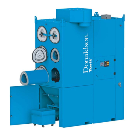 Donaldson Torit Downflo Evolution DFEP4 Installation, operation and maintenance manual Donaldson Torit Downflo Evolution DFEP4 Installation, operation and maintenance manual