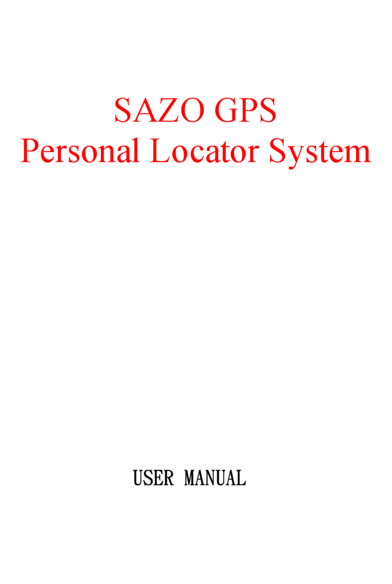 Verify Location SAZO GPS User manual