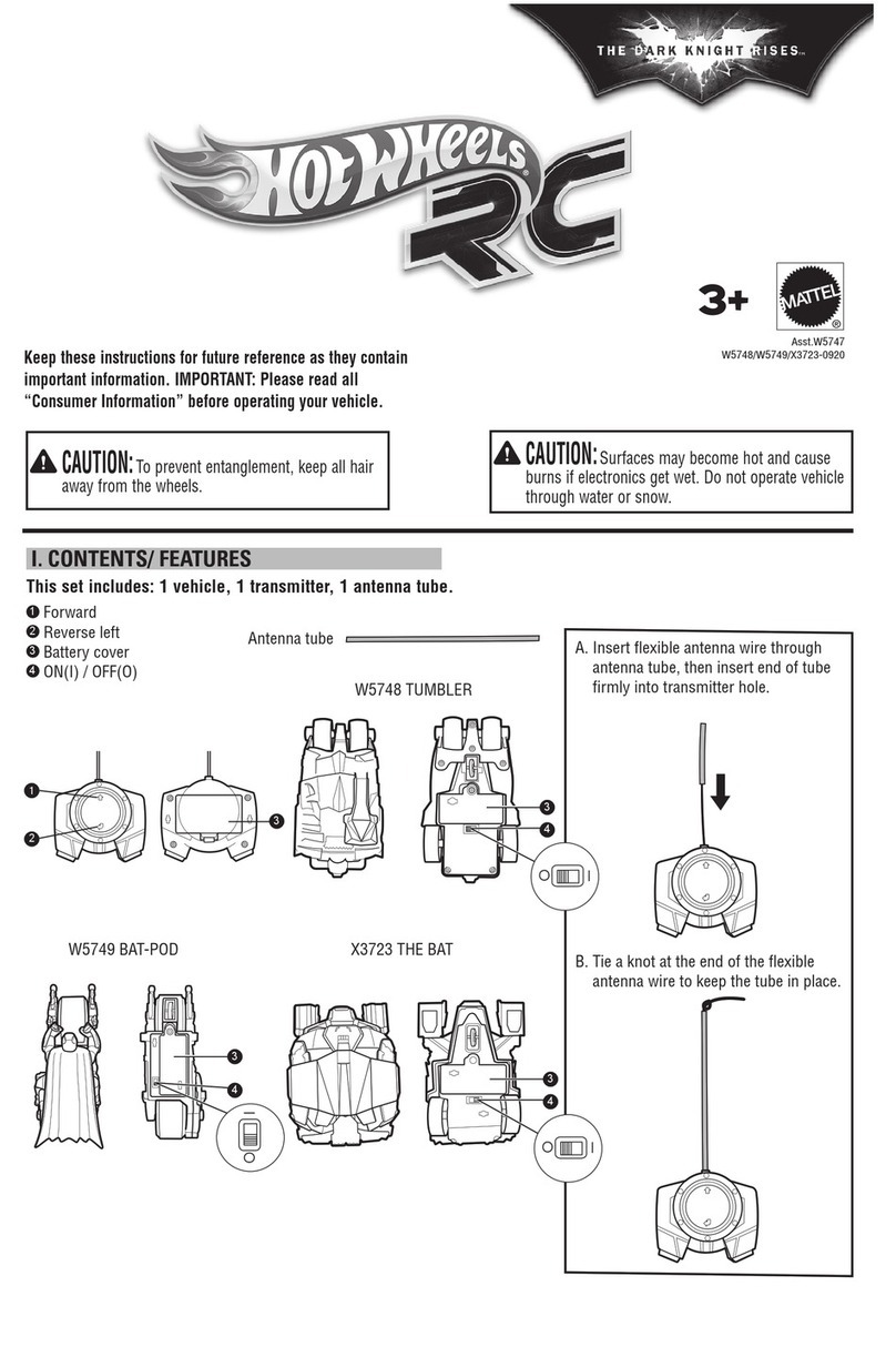 Mattel W5749 manual