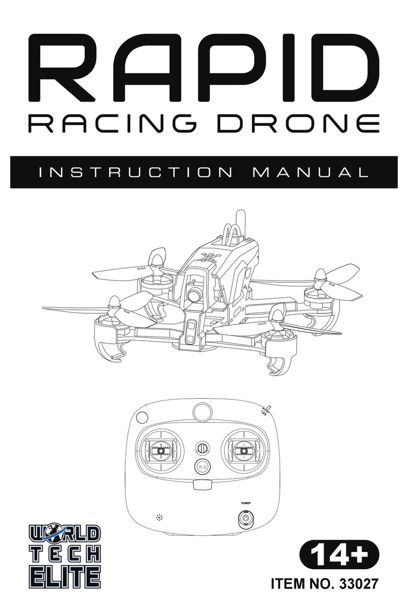 WORLD TECH ELITE RAPID RACING DRONE Instruction manuals