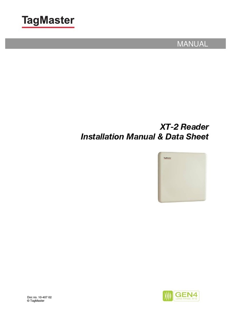 TagMaster XT-2 Installation Manual & Data Sheet