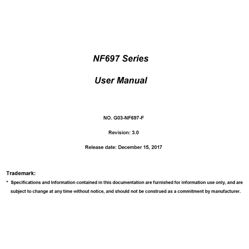JETWAY NF697 Series User manual JETWAY NF697 Series User manual
