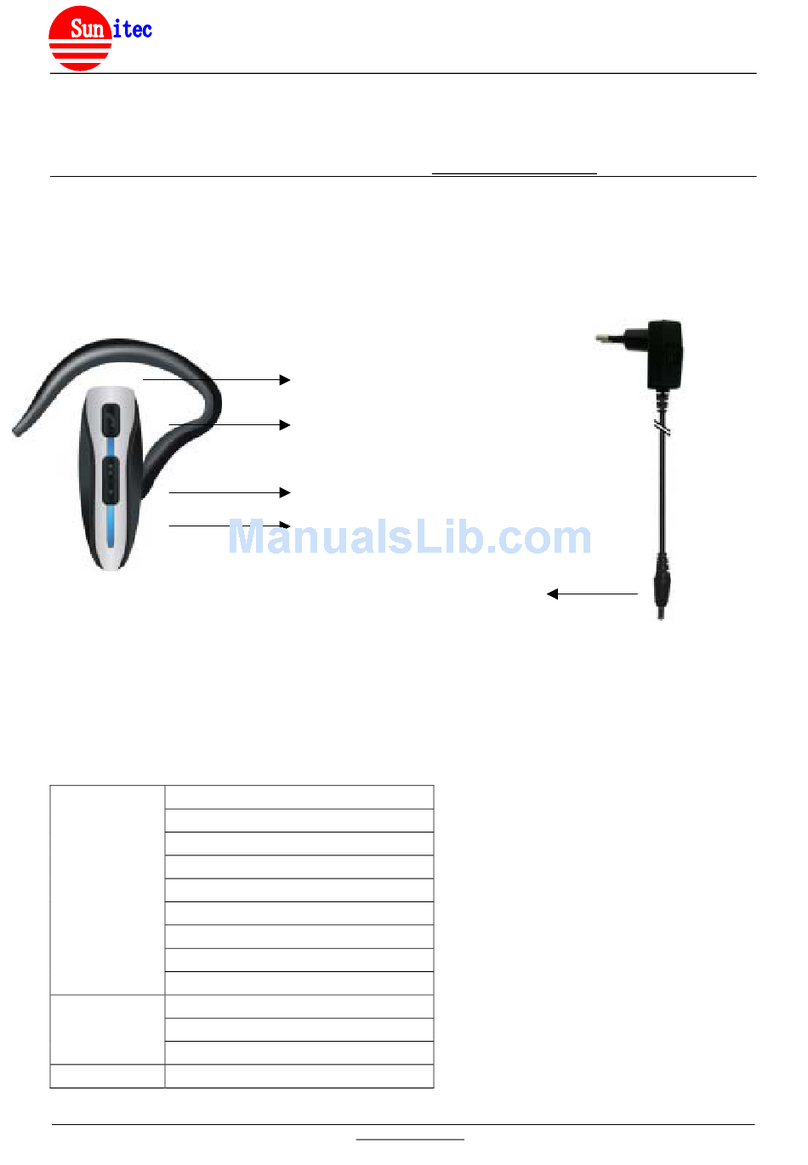 SUNITEC ENTERPRISE CO BTH-07A2 User manual