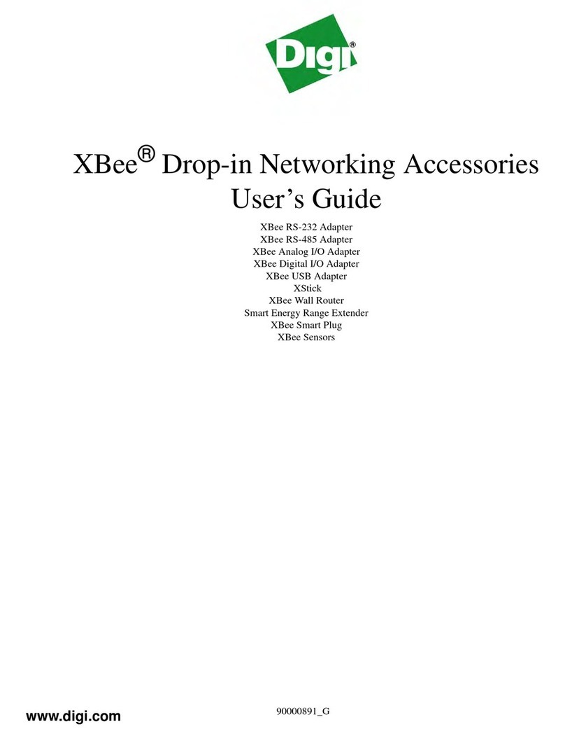 Digi XBee RS-232 Adapter user guide