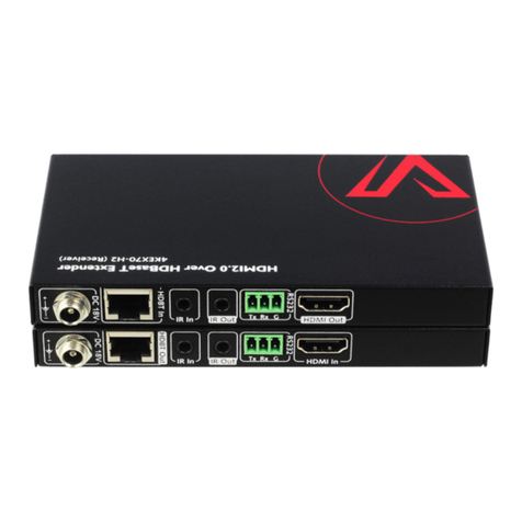 AV Access 4KEX70-H2 User manual AV Access 4KEX70-H2 User manual