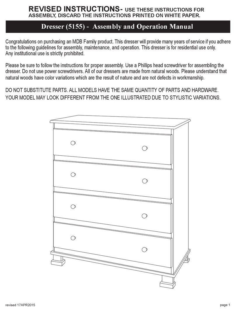 MDB Family 5155 Installation and operating instructions MDB Family 5155 Installation and operating instructions