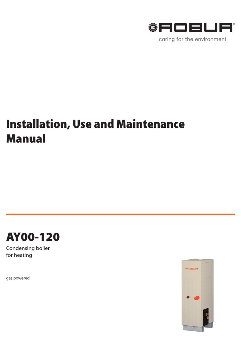 ROBUA AY00-120 Installation, use and maintenance manual