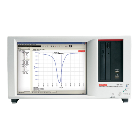 Keithley 4200-SCS user manual