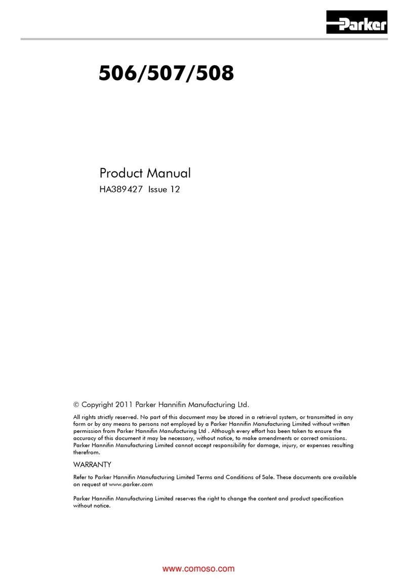 Parker 506 Series product manual