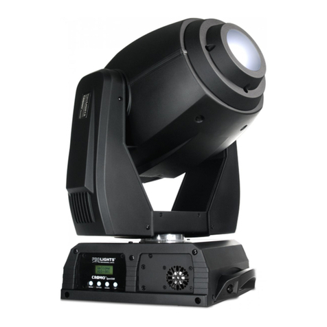 ProLights CROMOSPOT500 User manual