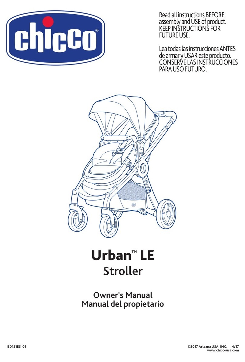 Chicco Urban LE owner's manual