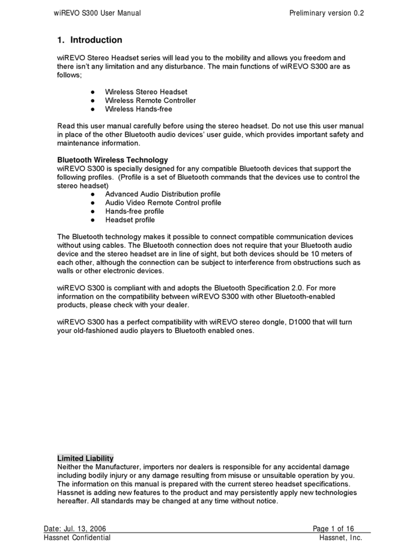 wiREVO S300 user manual