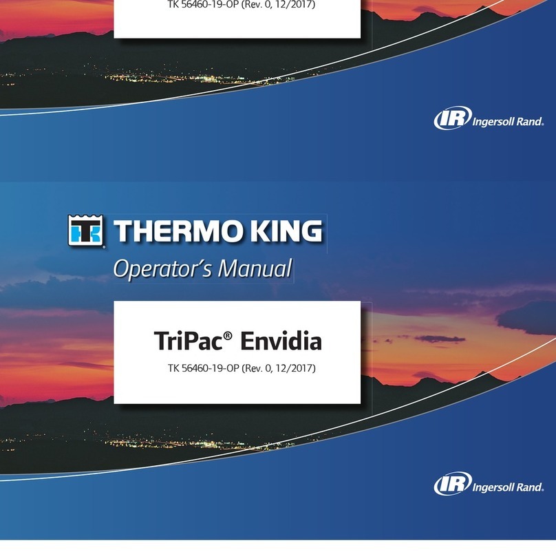 Thermo King TriPac Envidia Operator's manual
