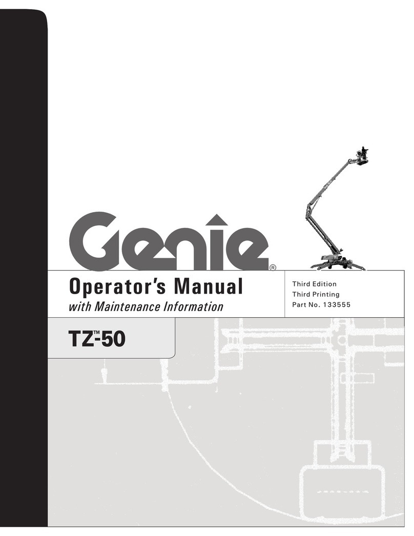 Genie TZ-50 User manual