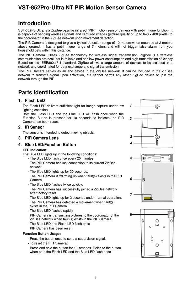Climax VST-852Pro-Ultra User manual