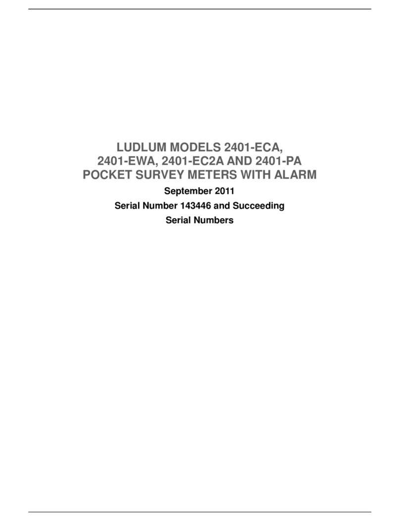 Ludlum Measurements 2401-ECA manual