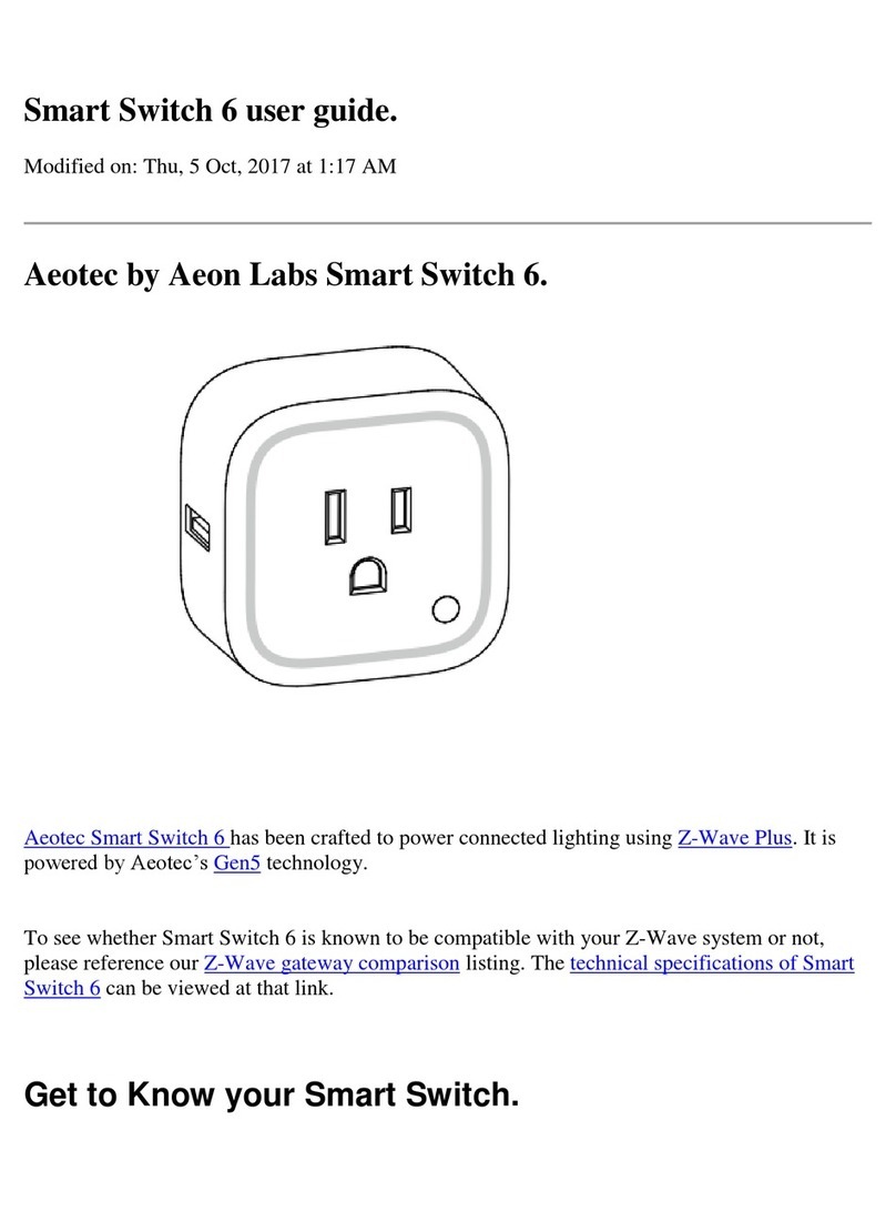 Aeotec Smart Switch 6 user guide