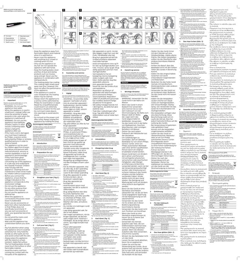 Philips BHS674 user manual