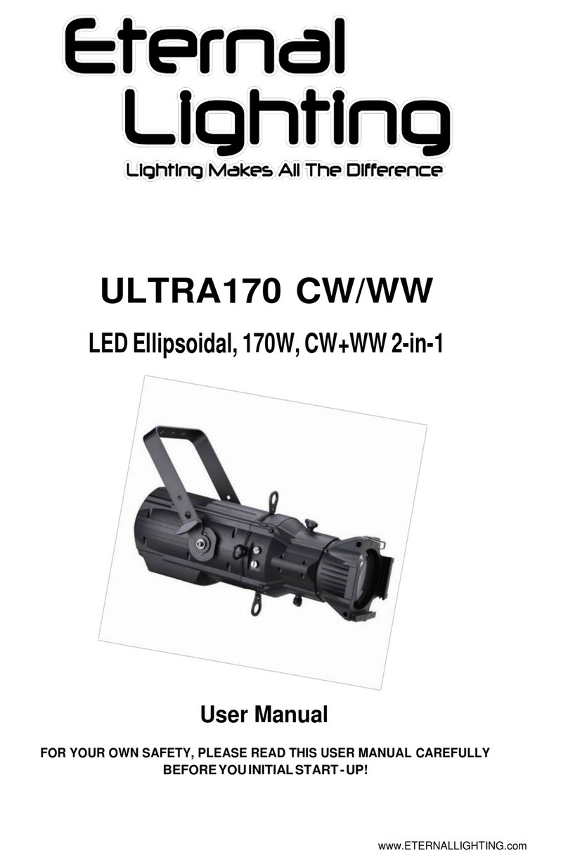 Eternal Lighting ULTRA170 CW/WW user manual