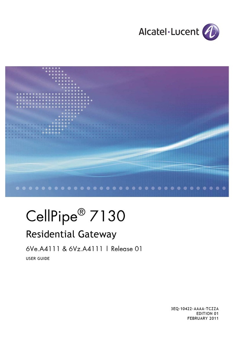 Alcatel-Lucent CellPipe 7130 manual